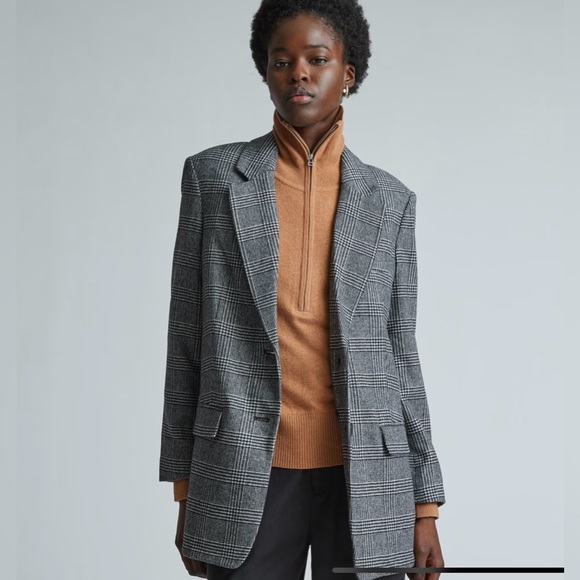 NWOT Everlane Oversized Italian Wool Blazer - Picture 3 of 5